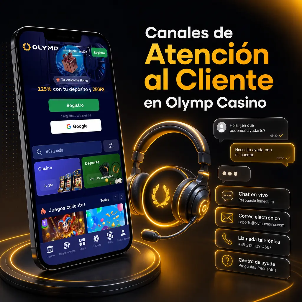 Canales de atención al cliente de Olymp Casino: chat en vivo 24/7, correo electrónico, Telegram y preguntas frecuentes