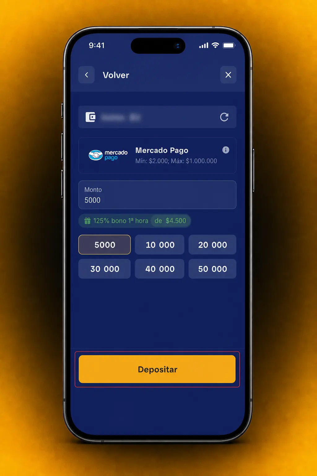 Pasos para depositar en Olymp Casino Argentina: Mercado Pago, Visa, Mastercard o criptomonedas desde mínimo 3.000 ARS.