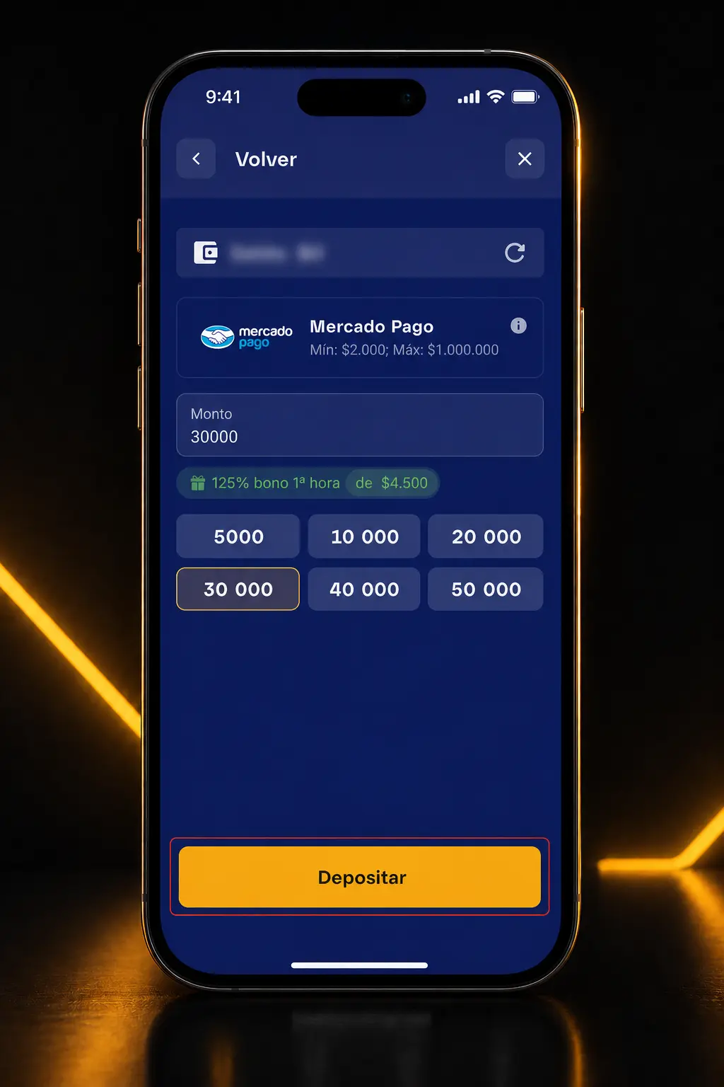 Pasos para registrarte y jugar en Olymp Casino casino, reclamar bono de bienvenida y depositar con Mercado Pago.