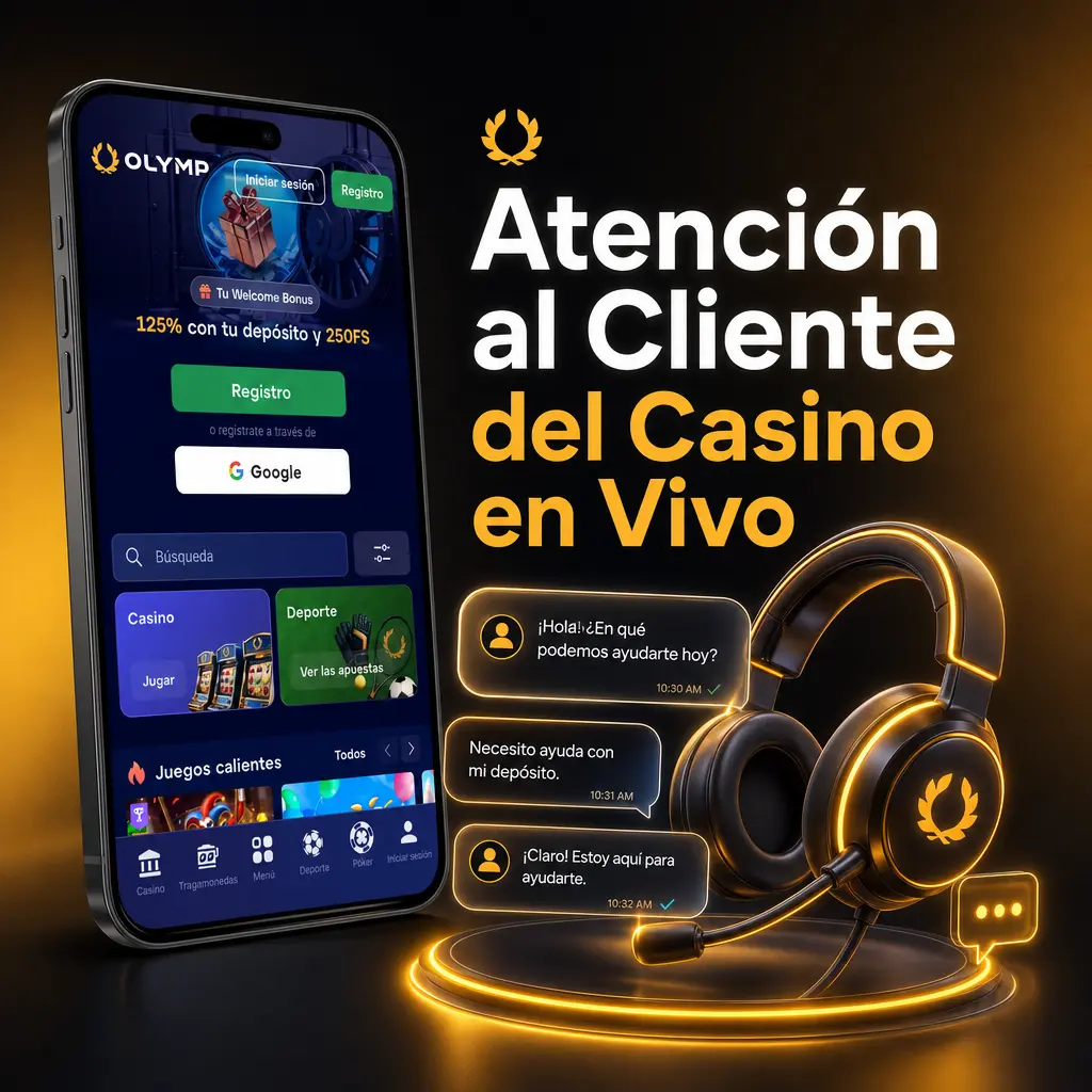 Atención al cliente de Olymp Casino disponible 24/7 para consultas sobre mesas en vivo, bonos y retiros.