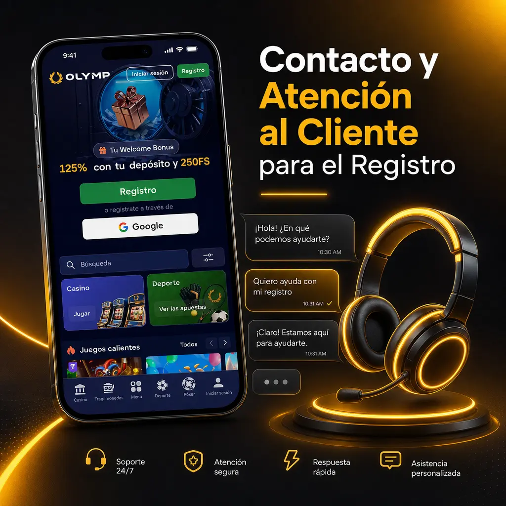 Atención al cliente de Olymp Casino disponible 24/7 para consultas sobre registro y verificación en Argentina